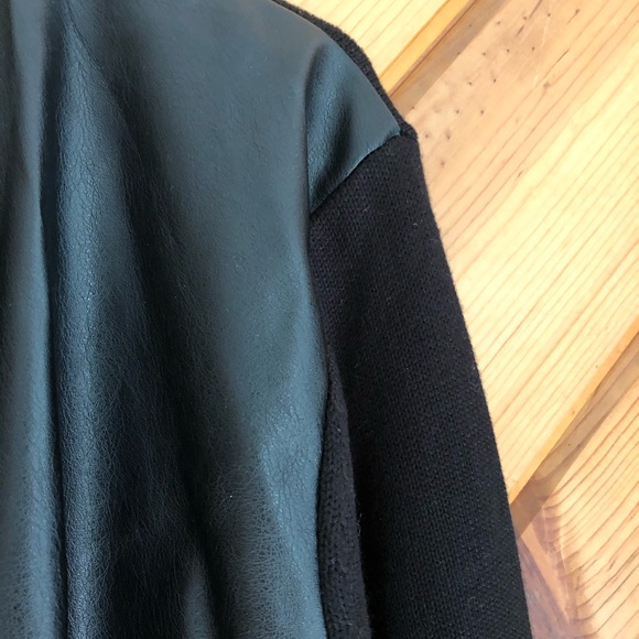 Calvin Klein Leather Trim Jacket - Picture 3 of 3